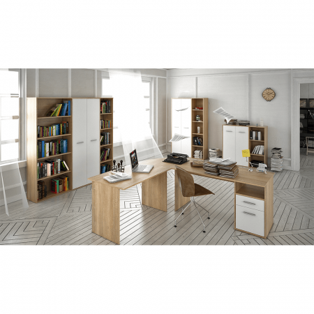 Dulap, stejar sonoma/alb, MAURUS NEW MA32 [2]