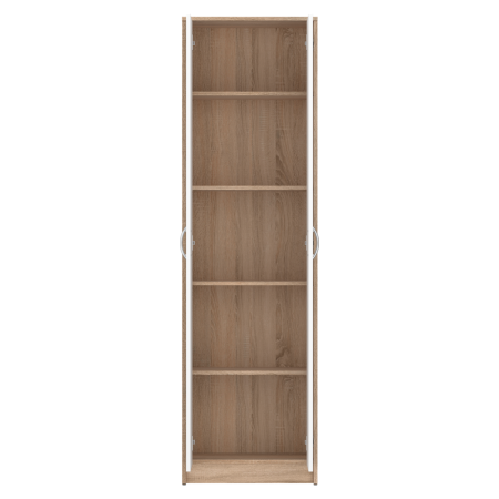 Dulap, stejar sonoma/alb, VIRA-MECKI NEW [4]