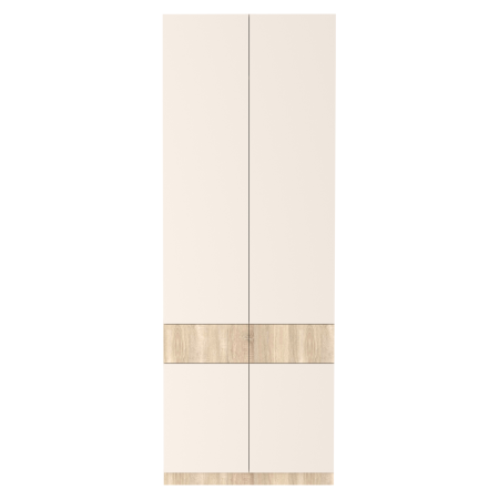 Dulap, stejar sonoma/caşmir, VERTIO SZF4D2S [8]
