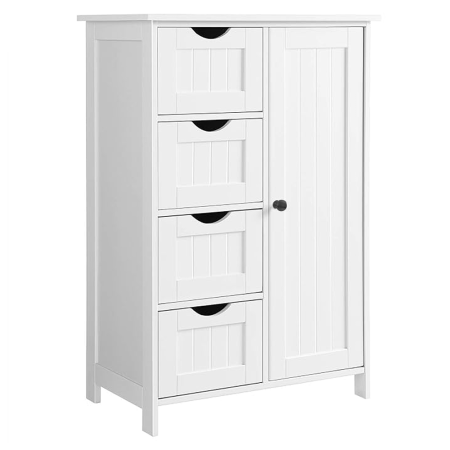 Living - Dulăpior/raft, alb, STORMI