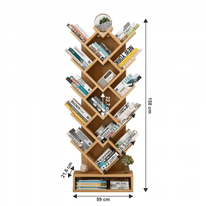 Etajera /raft carti ,pin  ,150 cm inaltime, modern,Bortis Impex [4]