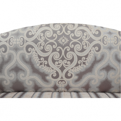 Fotoliu/Canapea de lux, clasic, crem/gri,122x51x71.5, Bortis Impex [4]