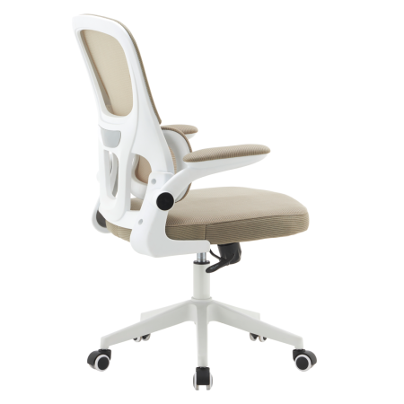 Fotoliu de birou, bej/alb, RAKIN [3]