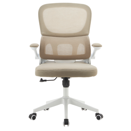 Fotoliu de birou, bej/alb, RAKIN [1]