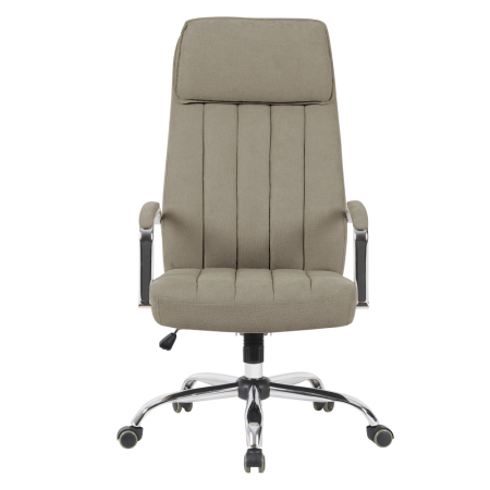 Fotoliu de birou, bej/crom, JODY [1]