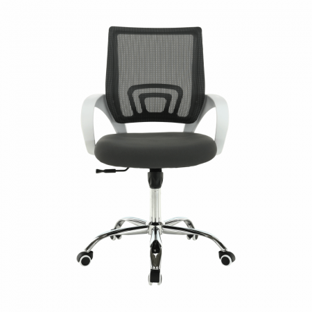 Fotoliu de birou, gri/alb, SANAZ TYP 2 [6]