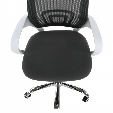 Fotoliu de birou, gri/alb, SANAZ TYP 2 [17]