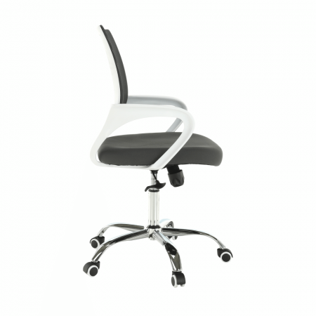 Fotoliu de birou, gri/alb, SANAZ TYP 2 [20]