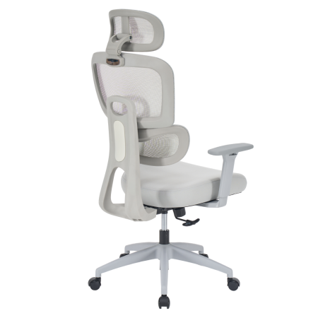 Fotoliu de birou, gri deschis/gri, ERMEN [17]