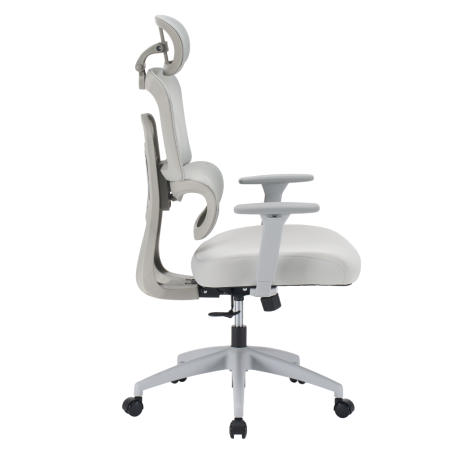 Fotoliu de birou, gri deschis/gri, ERMEN [14]