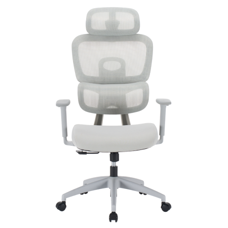 Fotoliu de birou, gri deschis/gri, ERMEN [11]