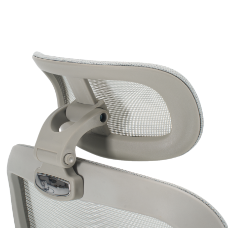 Fotoliu de birou, gri deschis/gri, ERMEN [3]