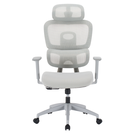 Fotoliu de birou, gri deschis/gri, ERMEN [10]