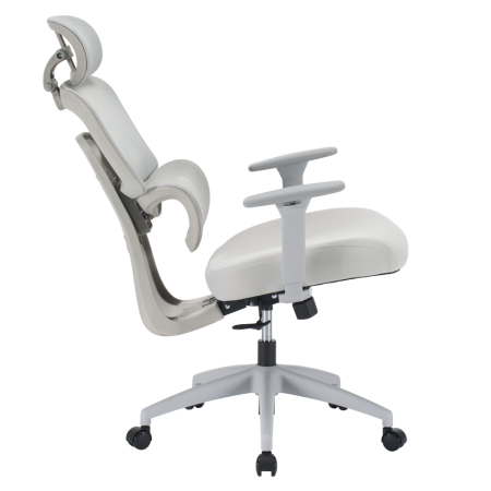 Fotoliu de birou, gri deschis/gri, ERMEN [15]