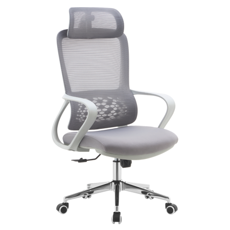 Scaune Birou - Fotoliu de birou, gri, FOSTER TYP 1