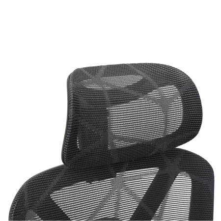 Fotoliu de birou, gri închis/negru, VILMER [5]