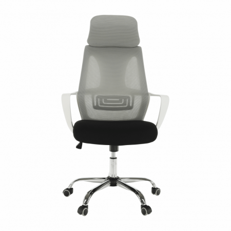 Fotoliu de birou, gri/negru /alb, TAXIS [5]
