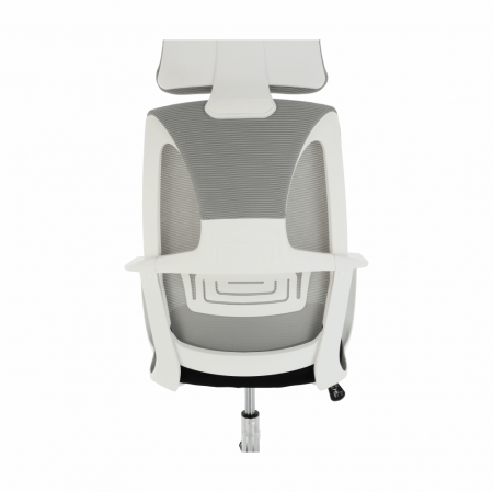 Fotoliu de birou, gri/negru /alb, TAXIS [16]