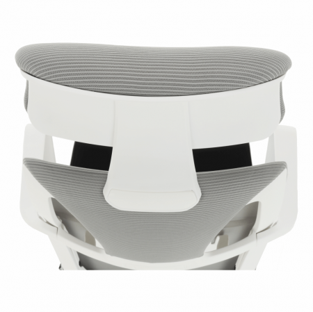 Fotoliu de birou, gri/negru /alb, TAXIS [1]