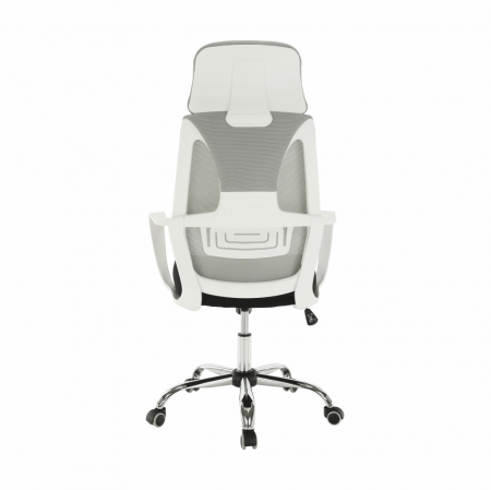 Fotoliu de birou, gri/negru /alb, TAXIS [6]