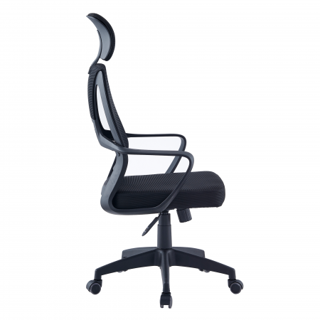 Fotoliu de birou, material negru, TAXIS NEW [2]