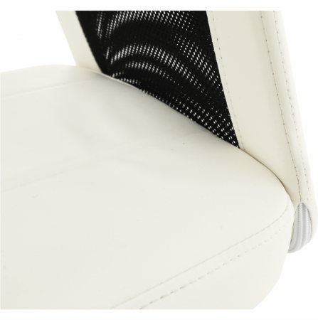 Fotoliu de birou, negru/alb, IDOR NEW [7]