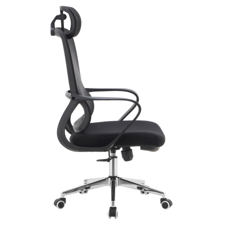 Fotoliu de birou, negru, FOSTER TYP 1 [2]