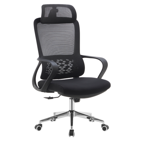 Scaune Birou - Fotoliu de birou, negru, FOSTER TYP 1