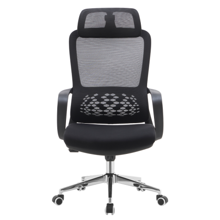 Fotoliu de birou, negru, FOSTER TYP 1 [1]