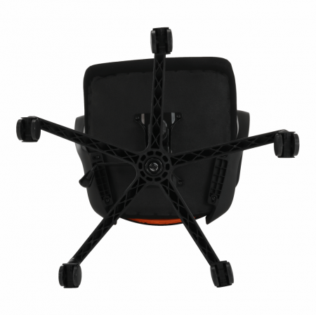 Fotoliu de birou, negru /orange TAXIS NEW [3]