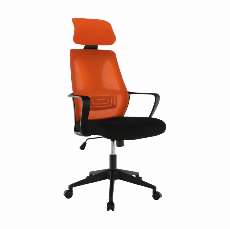 Fotoliu de birou, negru /orange TAXIS NEW [13]