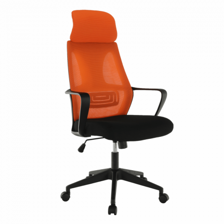 Mobilier Birou - Fotoliu de birou, negru /orange TAXIS NEW