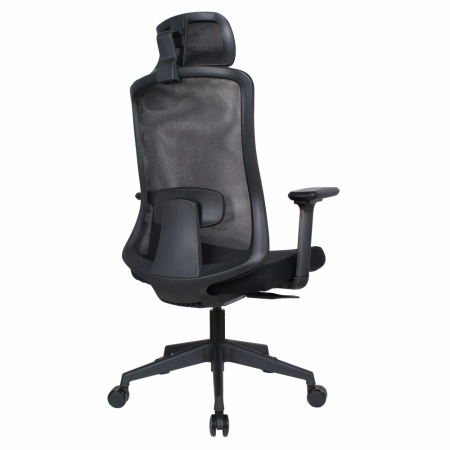 Fotoliu de birou, negru, ROSANO [3]