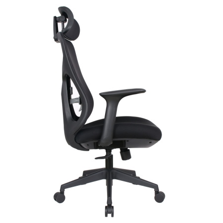 Fotoliu de birou, negru, SULIVAN [2]