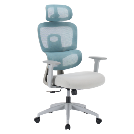 Mobilier Birou - Fotoliu de birou, neomint/gri deschis/gri, ERMEN