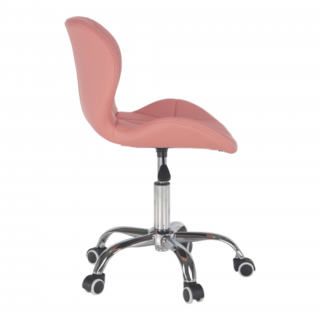Fotoliu de birou, roz/crom, ARGUS NEW [11]