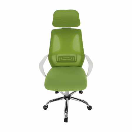 Fotoliu de birou, verde/alb, TAXIS [5]