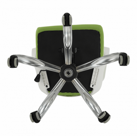 Fotoliu de birou, verde/alb, TAXIS [11]