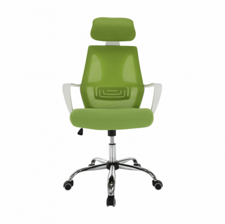 Fotoliu de birou, verde/alb, TAXIS [3]