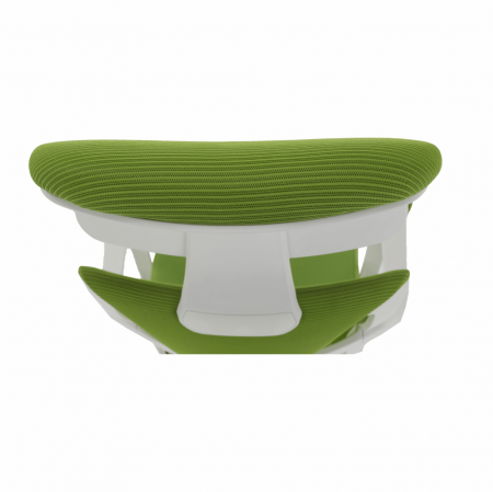 Fotoliu de birou, verde/alb, TAXIS [1]