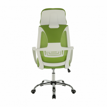 Fotoliu de birou, verde/alb, TAXIS [8]