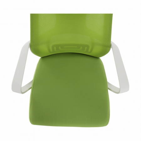 Fotoliu de birou, verde/alb, TAXIS [14]