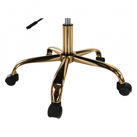 Fotoliu de birou, verde material Velvet /auriu, EROL [12]