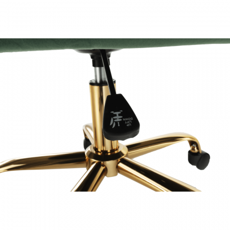 Fotoliu de birou, verde material Velvet /auriu, EROL [16]