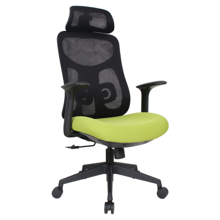 Mobilier Birou - Fotoliu de birou, verde/negru, SULIVAN