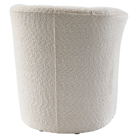 Fotoliu de club, material textil crem Coral, CUBA [11]