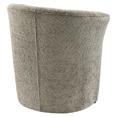 Fotoliu de club, material textil gri-bej Taupe Coral, CUBA [9]