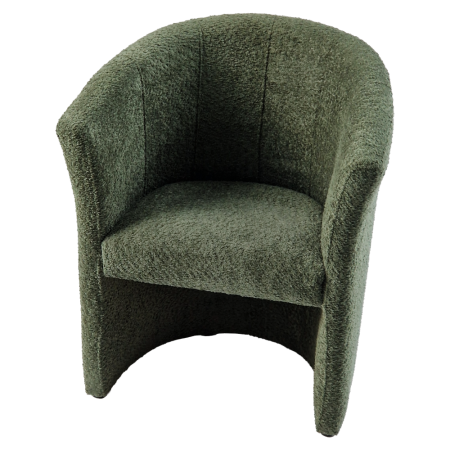 Fotoliu de club, material textil verde Coral, CUBA [7]