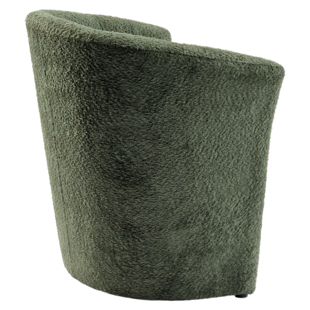 Fotoliu de club, material textil verde Coral, CUBA [11]