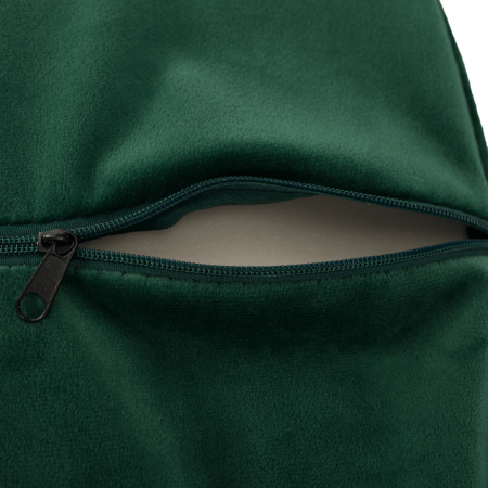 Fotoliu de design, catifea Velvet smarald, ZIRKON [15]